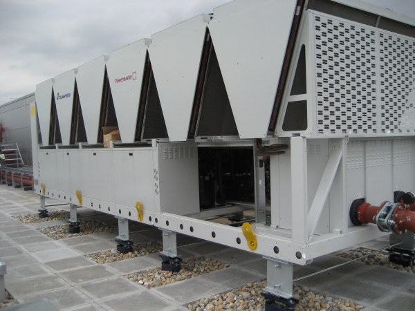 Chiller on SLR Spring Mounts